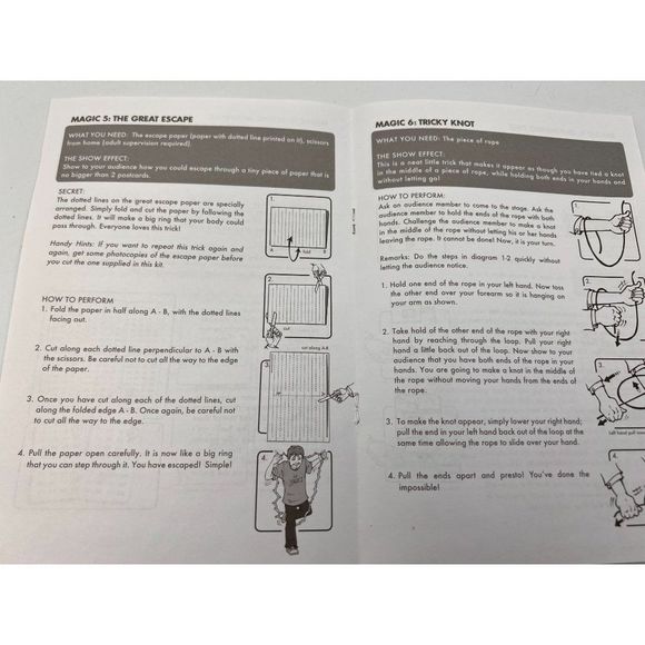 4M Kidz Labz Magic Kit Tricks Assortment Toy Over Age 8 - Picture 12 of 16